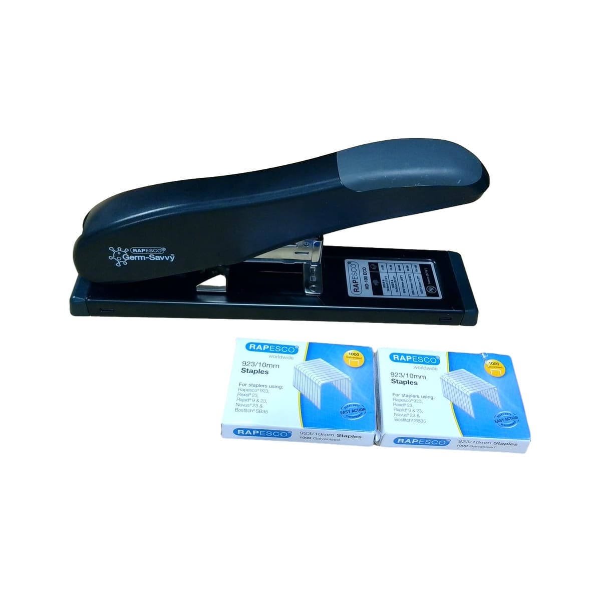 Zszywacz Rapesco ECO HD-100 + 2000 Zszywek 923/10mm