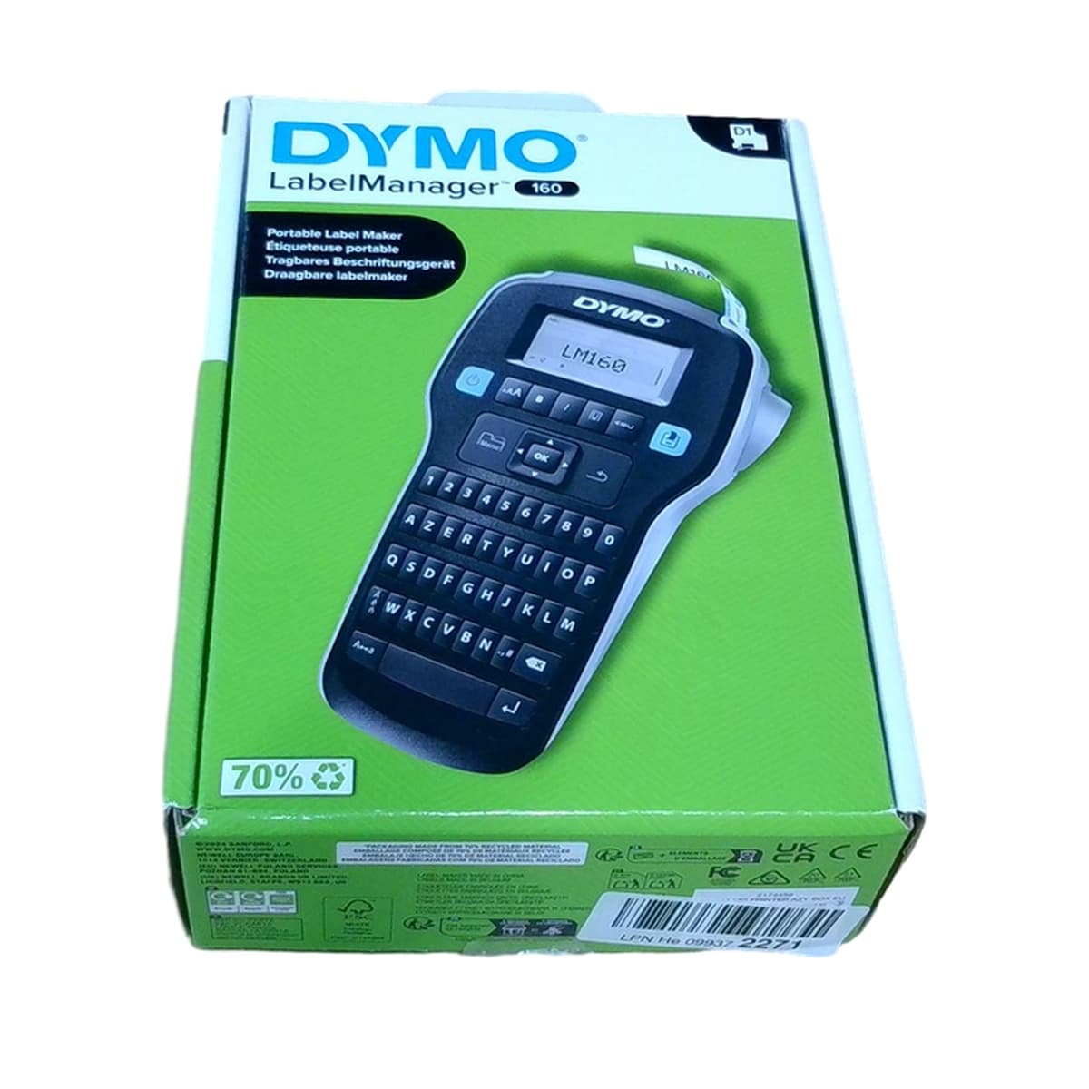 Drukarka etykiet DYMO LabelManager 160 Azerty D1